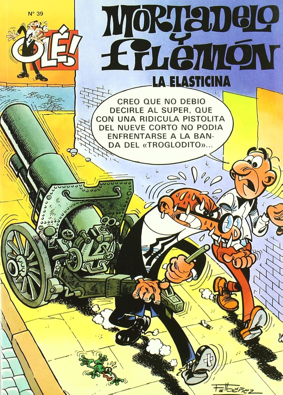 Mortadelo y Filemon La elasticina